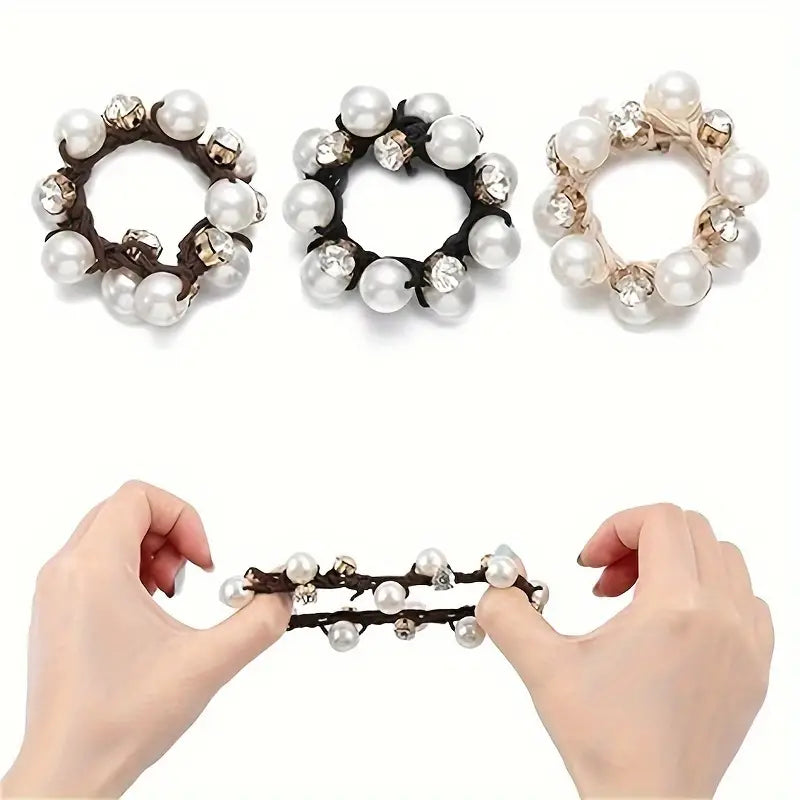 Elegant Artificial Pearl Headband(3Pcs/Set)