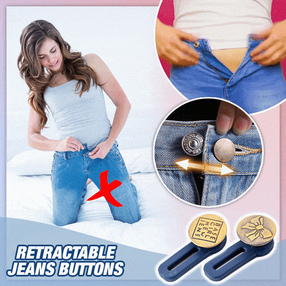 🔥Hot Sale🔥Retractable Button (5PCS)