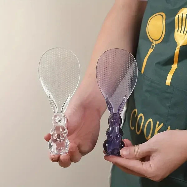 2Pcs Rabbit Rice Spoon