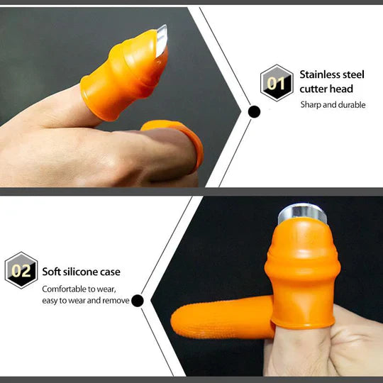 Kicthen&Gardening Thumb Knife Finger Gloves