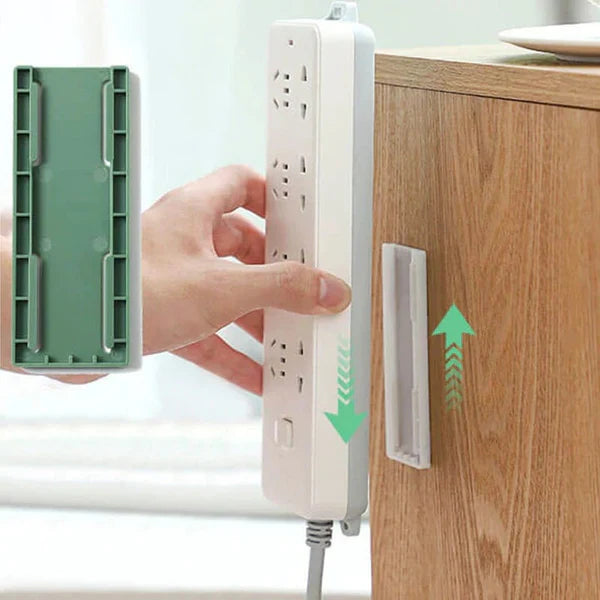 6Pcs Adhesive Punch-free Socket Holder