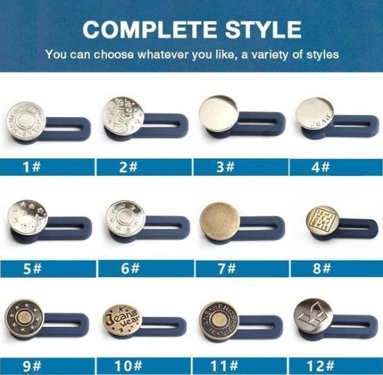 🔥Hot Sale🔥Retractable Button (5PCS)