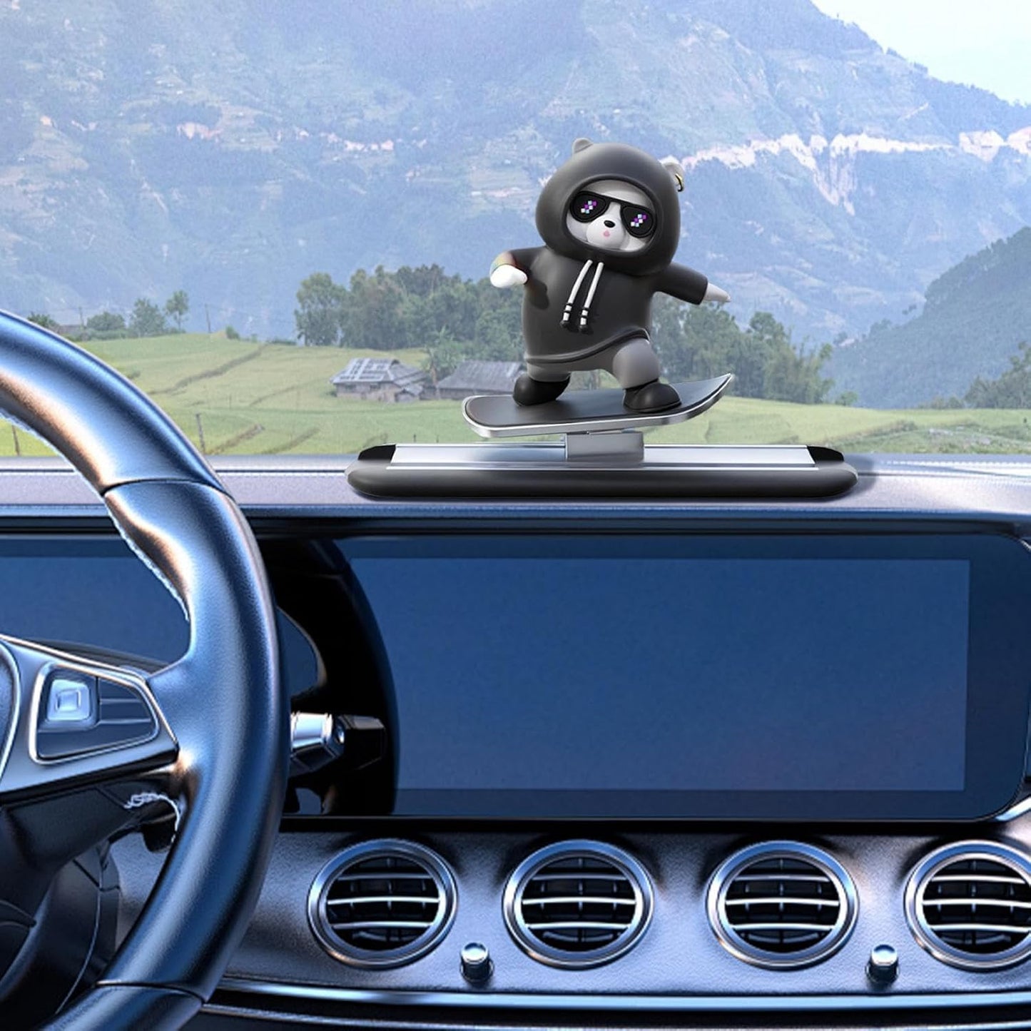 SwaggyPanda™ Super-Cool Dynamic Motion Car Dash Accessory