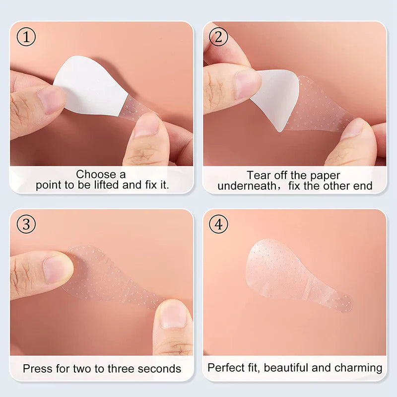 🔥Hot Sale🔥Waterproof Invisible Face Lift Stickers