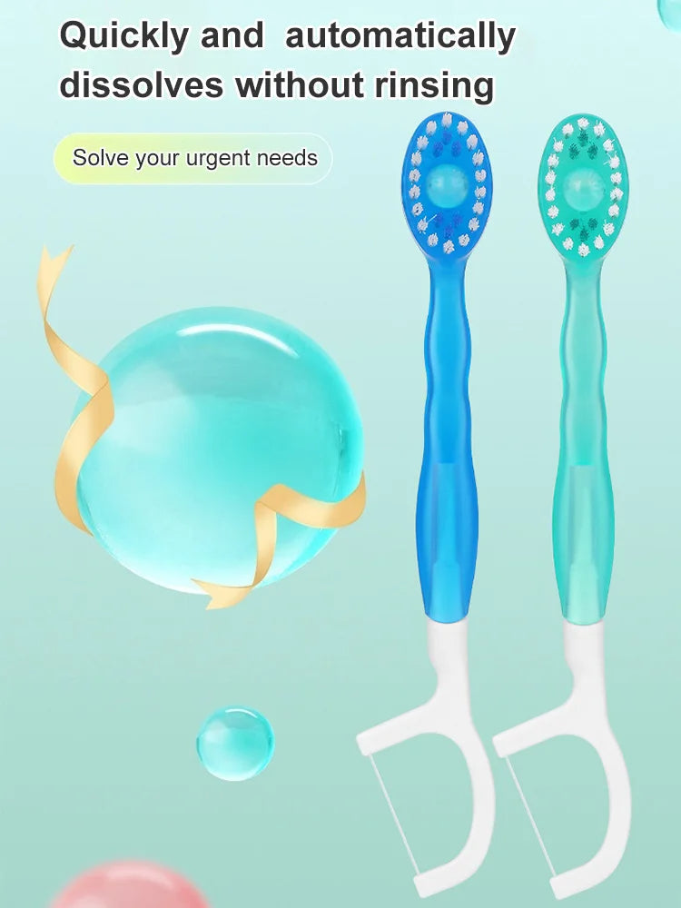 đ„Buy 1 Get 1 FreeđMulti-functional portable disposable popper toothbrush