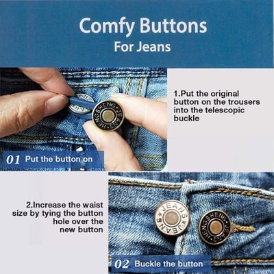 🔥Hot Sale🔥Retractable Button (5PCS)