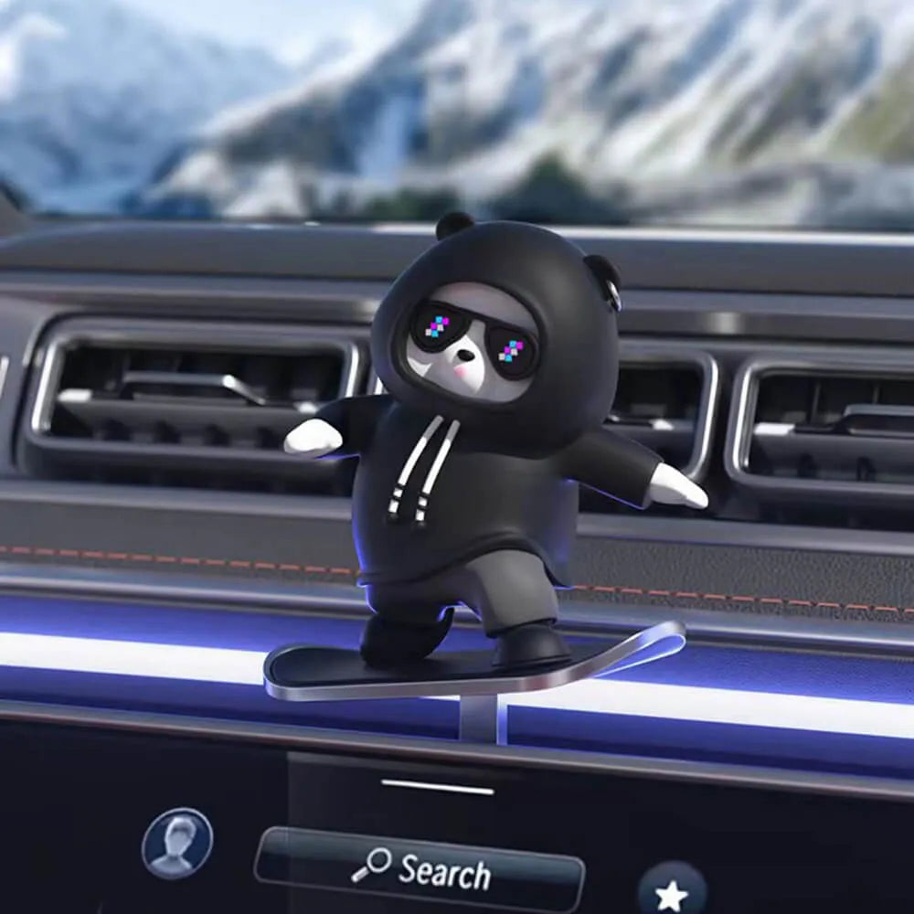 SwaggyPanda™ Super-Cool Dynamic Motion Car Dash Accessory