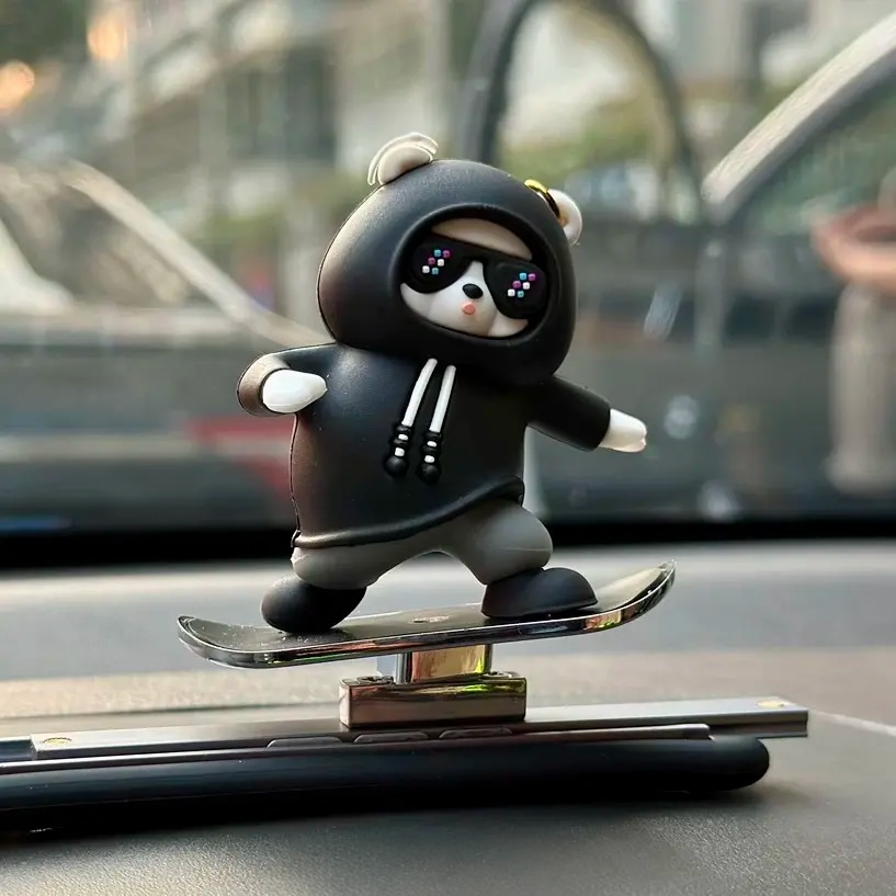 SwaggyPanda™ Super-Cool Dynamic Motion Car Dash Accessory