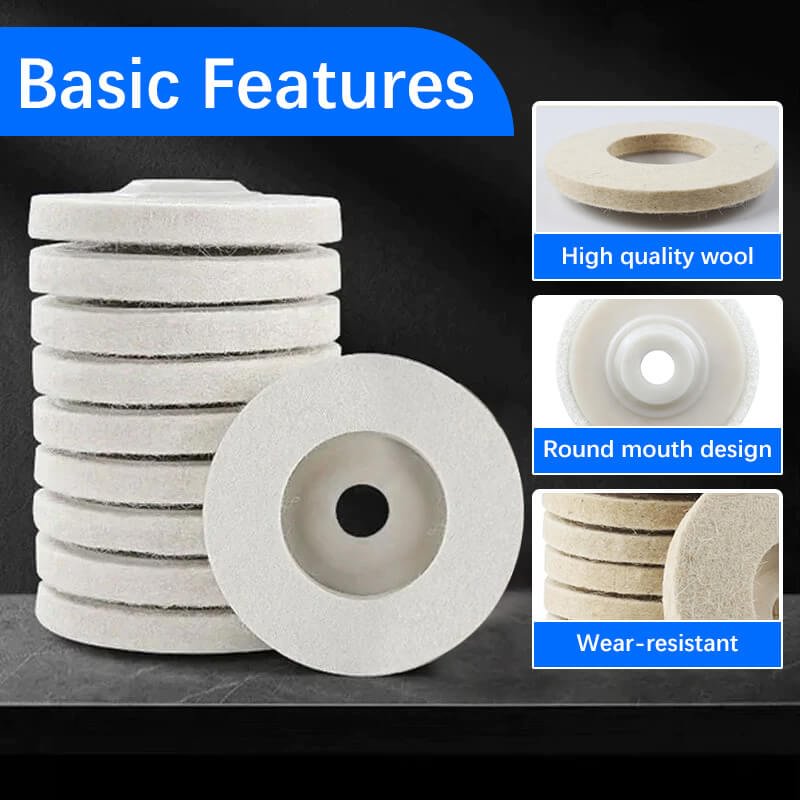 Wool Felt Polishing Wheel Disc
