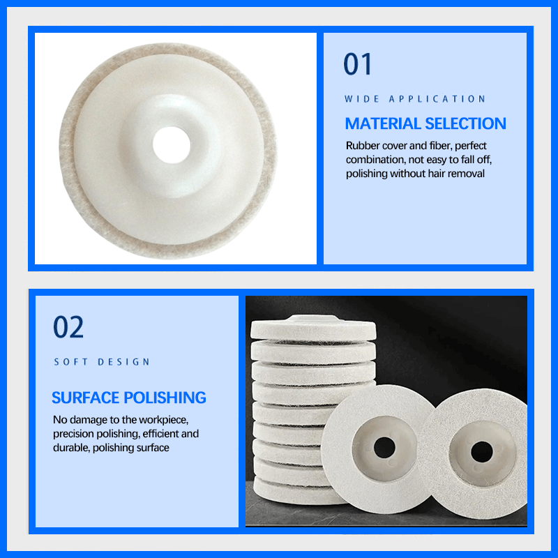 Wool Felt Polishing Wheel Disc