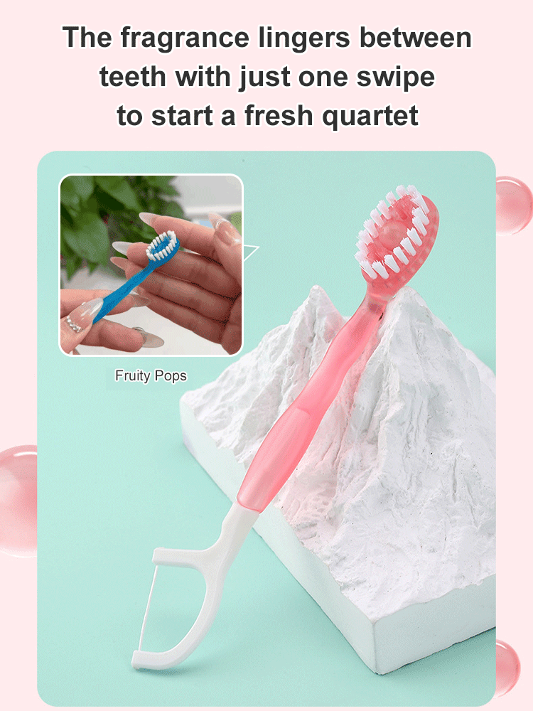đ„Buy 1 Get 1 FreeđMulti-functional portable disposable popper toothbrush