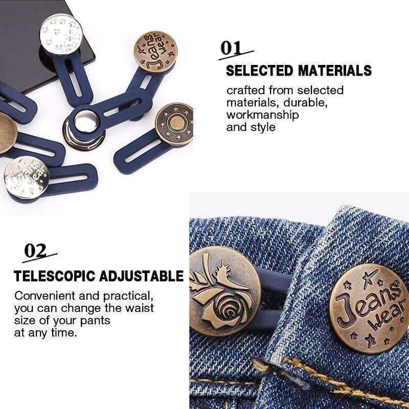🔥Hot Sale🔥Retractable Button (5PCS)