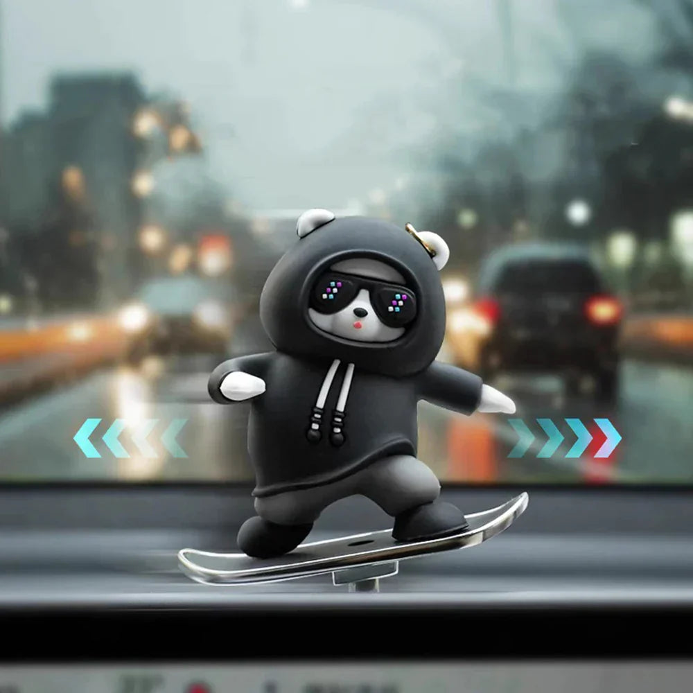 SwaggyPanda™ Super-Cool Dynamic Motion Car Dash Accessory
