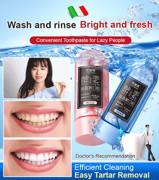 Portable Fragrance Solid Toothpaste Tablets