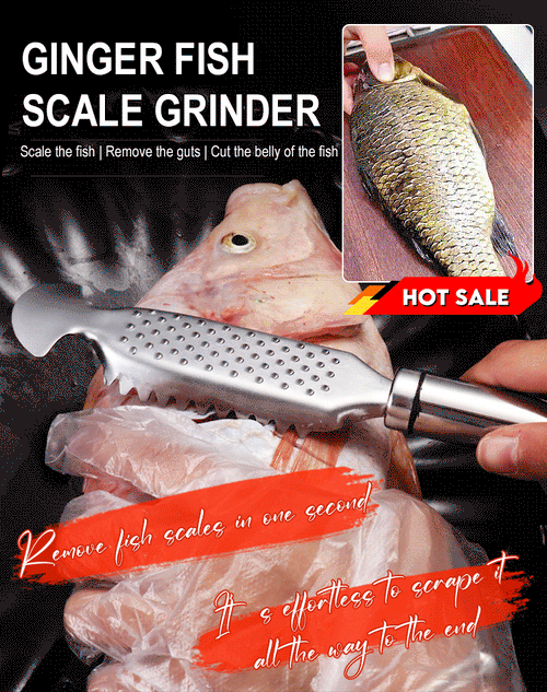 Ginger Fish Scale Scraper