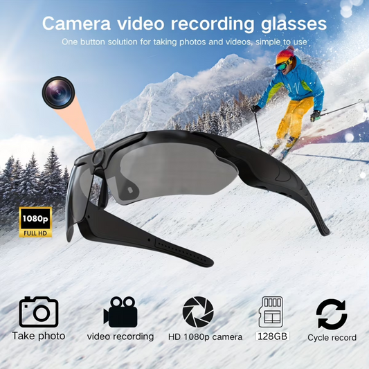 1080P HD Camera Glasses with UV Protection