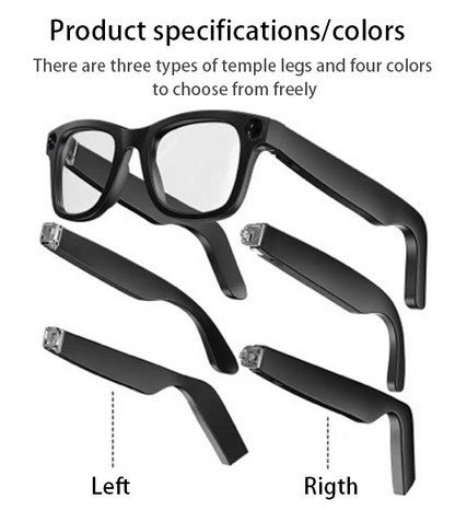 👓AI Smart Glasses – Speak, See, Record Smarter📷