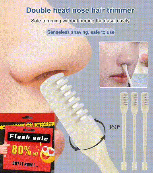 Double Sided Nose Hair Knife