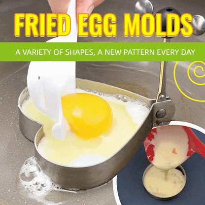 Stainless Steel Fried Egg Molds