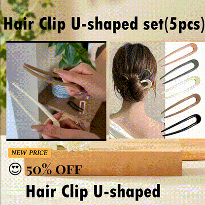 Hair Clip U-shaped Set