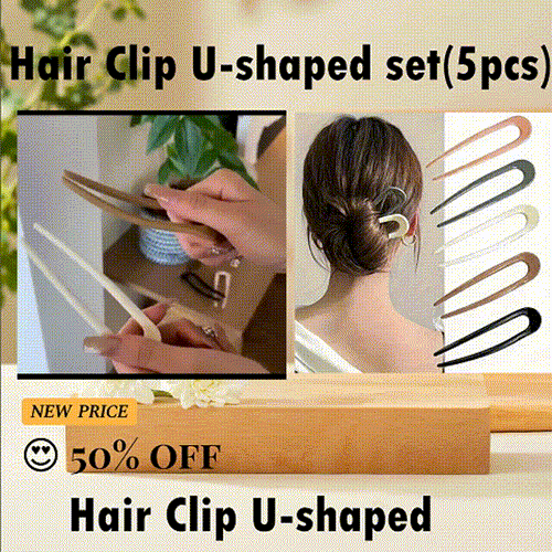 Hair Clip U-shaped Set