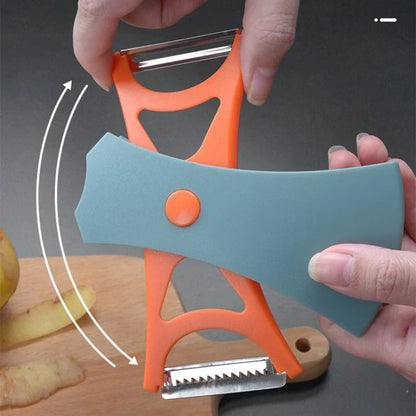 2-in-1 Rotary  Multifunctional Peeler