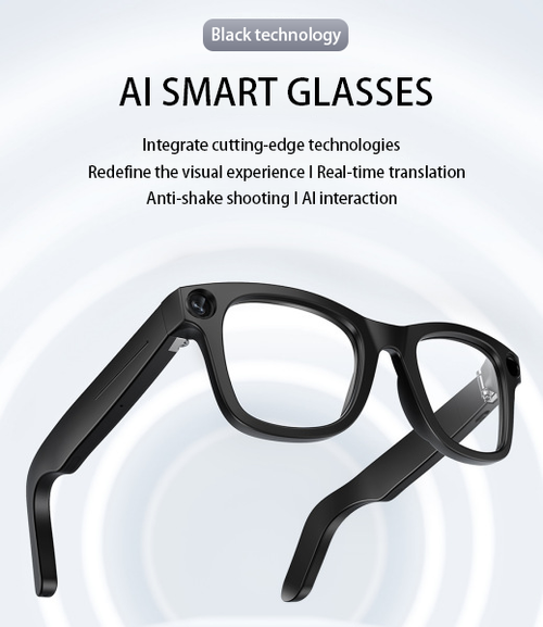 👓AI Smart Glasses – Speak, See, Record Smarter📷