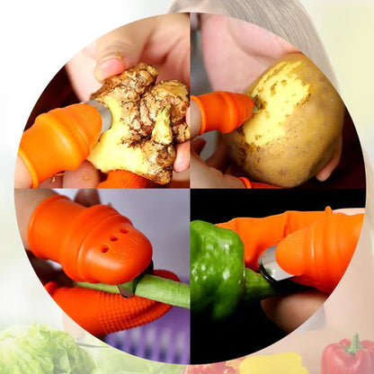 Kicthen&Gardening Thumb Knife Finger Gloves