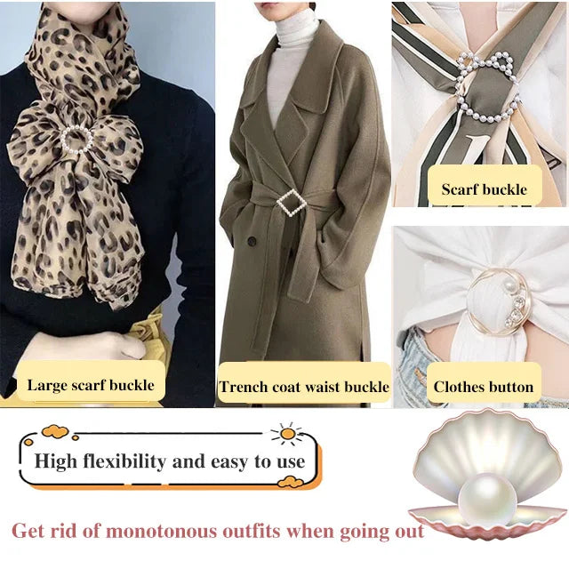 Multifunctional and versatile cclothes corner knotted buckle