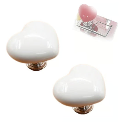 Love Shaped Colorful Button