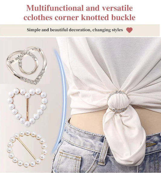 Multifunctional and versatile cclothes corner knotted buckle