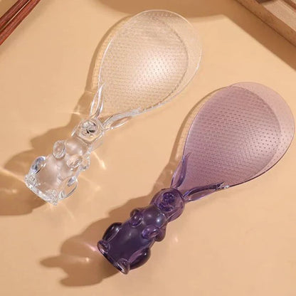 2Pcs Rabbit Rice Spoon