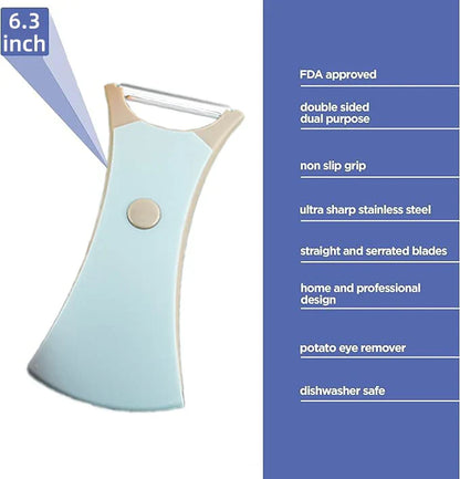 2-in-1 Rotary  Multifunctional Peeler