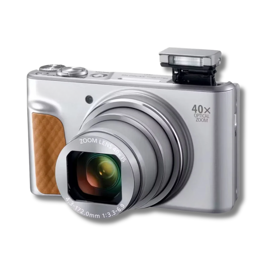 Power Camera (Equipped with a 40x optical zoom and 20.4MP CMOS sensor)