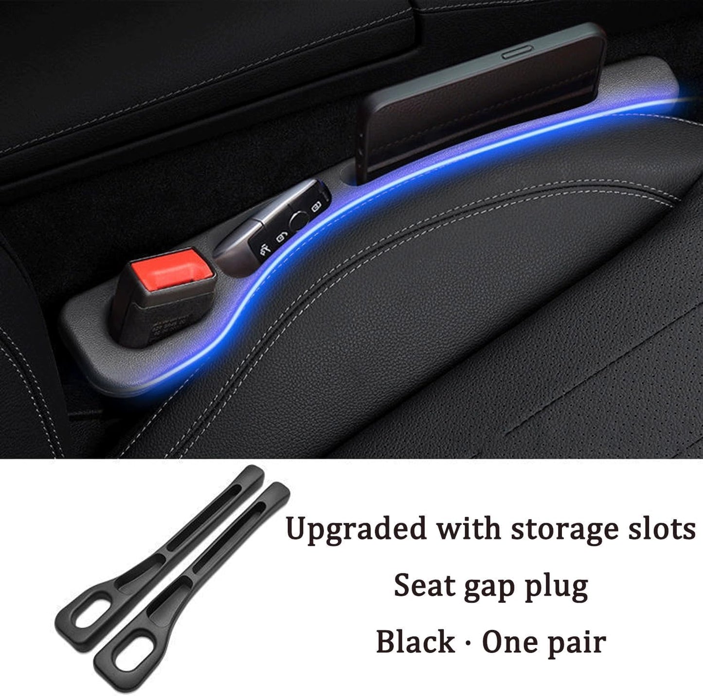 High-Quality Car Seat Gap Filler - Easy Installation- FIT FOR ALL CARS-ONE PAIR