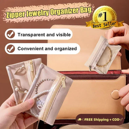 Zipper Jewelry Storage Bag