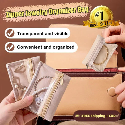 Zipper Jewelry Storage Bag