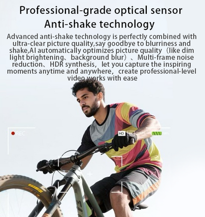 👓AI Smart Glasses – Speak, See, Record Smarter📷