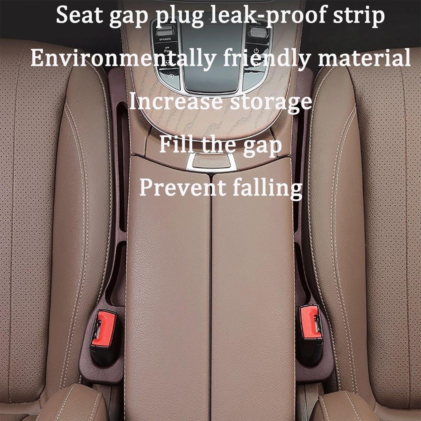 High-Quality Car Seat Gap Filler - Easy Installation- FIT FOR ALL CARS-ONE PAIR