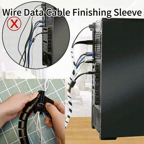 Wire Data Cable Finishing Sleeve(Send chuck)