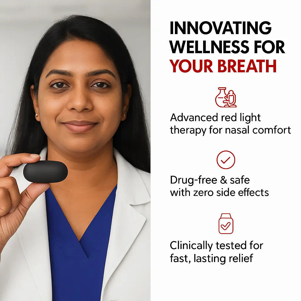 BreathEase | Redlight Sinus relief Device