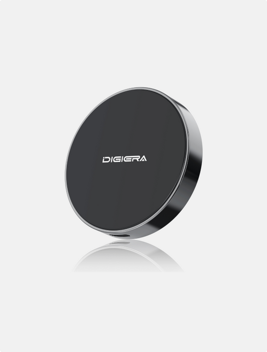 Compact magnetic portable SSD with USB Type-C interface, ideal for fast file transfers and device compatibility.