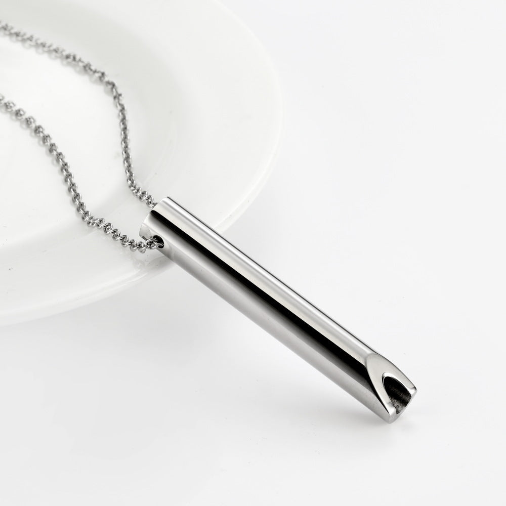 (50% OFF) - Breathing Stress Relief Necklaces for Anxiety Relief, Stop Smoking Aids, holder Lanyard Relax Calming Breath Anxiety,Meditation,Therapy