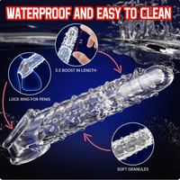 Wireless Remote Control / Transparent black – Extends 5-7 inches