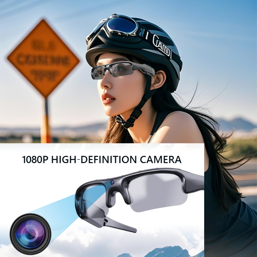 1080P HD Camera Glasses with UV Protection