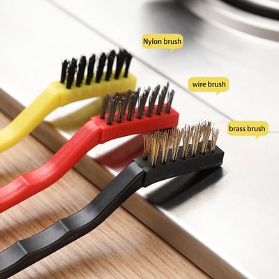 3 Multi-functional Stainless Steel Cleaning Brushes